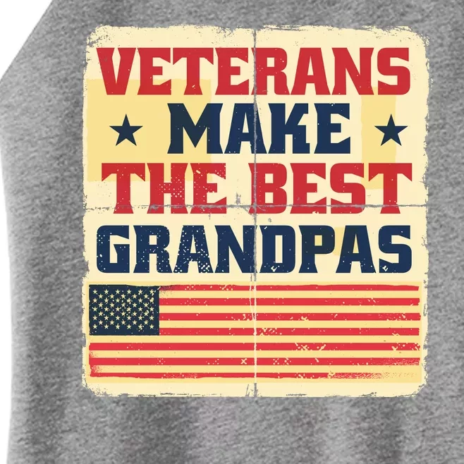 Veterans Make The Best Grandpas USA Women’s Perfect Tri Rocker Tank