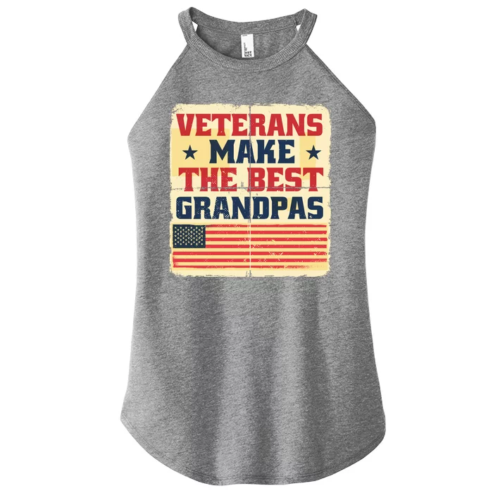 Veterans Make The Best Grandpas USA Women’s Perfect Tri Rocker Tank