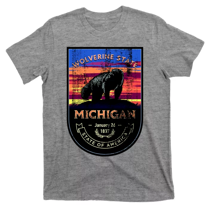 Vintage Michigan The Wolverine State T-Shirt