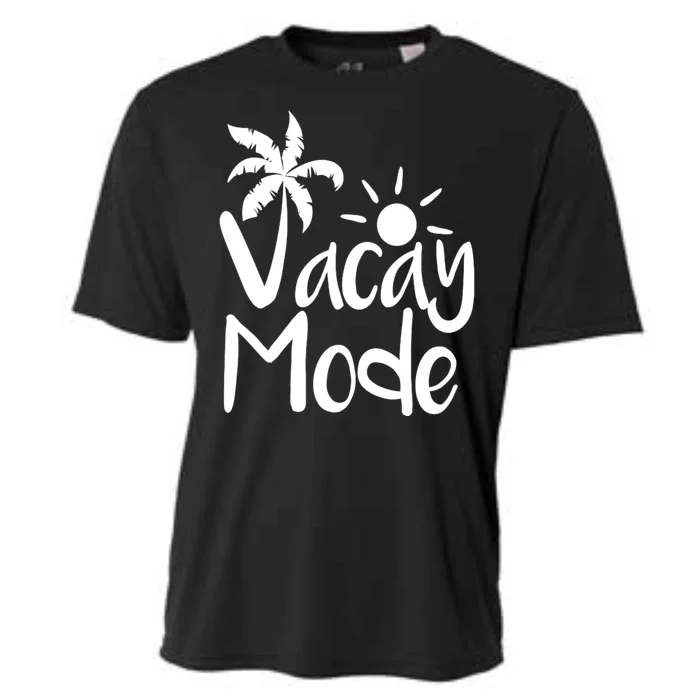 Vacay Mode Tropical Vacation Cooling Performance Crew T-Shirt