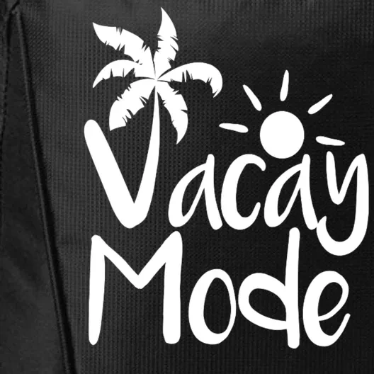 Vacay Mode Tropical Vacation City Backpack