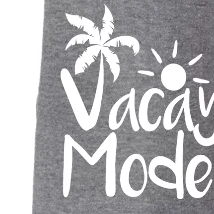 Vacay Mode Tropical Vacation Doggie 3-End Fleece Hoodie