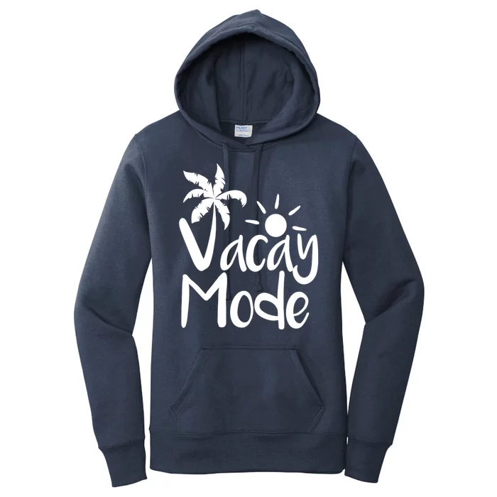 Vacay Mode Tropical Vacation Women's Pullover Hoodie