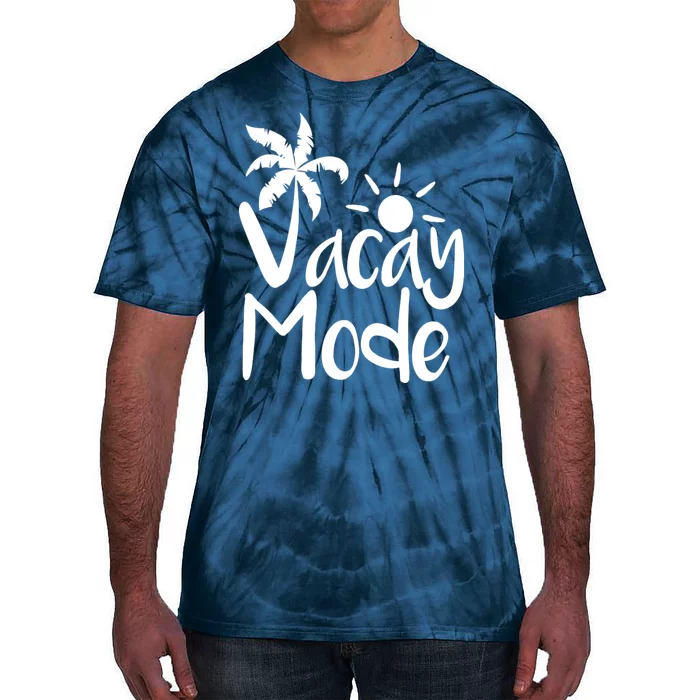 Vacay Mode Tropical Vacation Tie-Dye T-Shirt