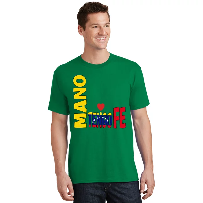 Venezuela Mano Tengo Fe Vinotinto T-Shirt