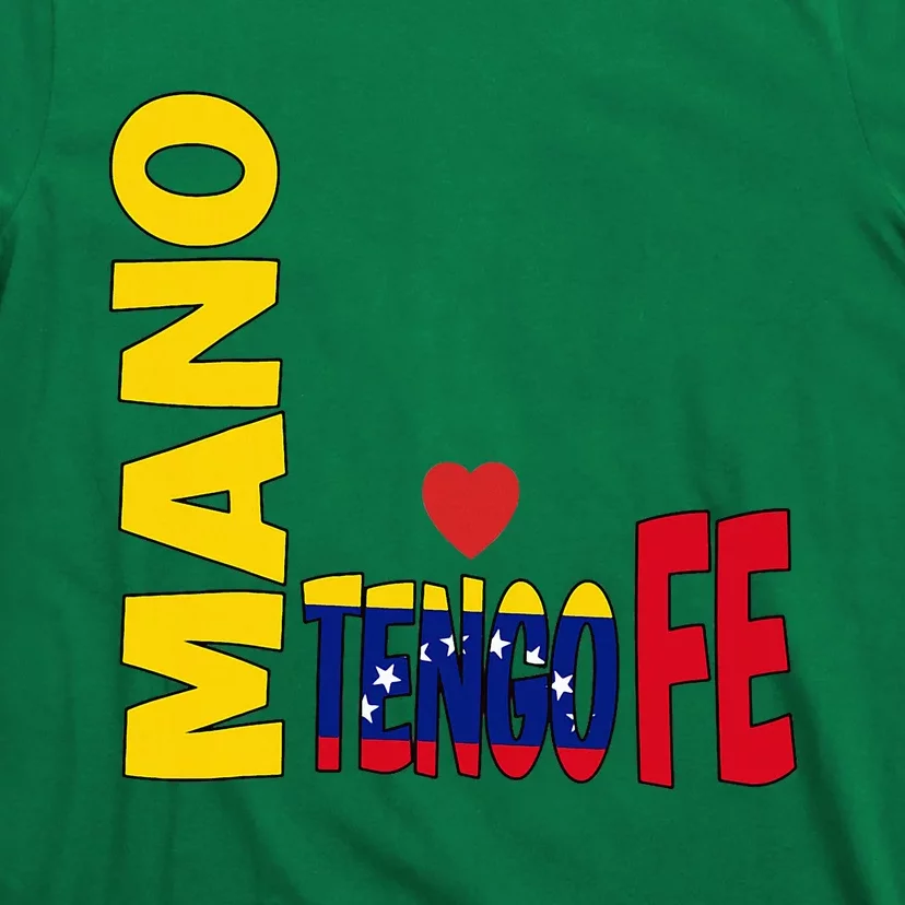 Venezuela Mano Tengo Fe Vinotinto T-Shirt