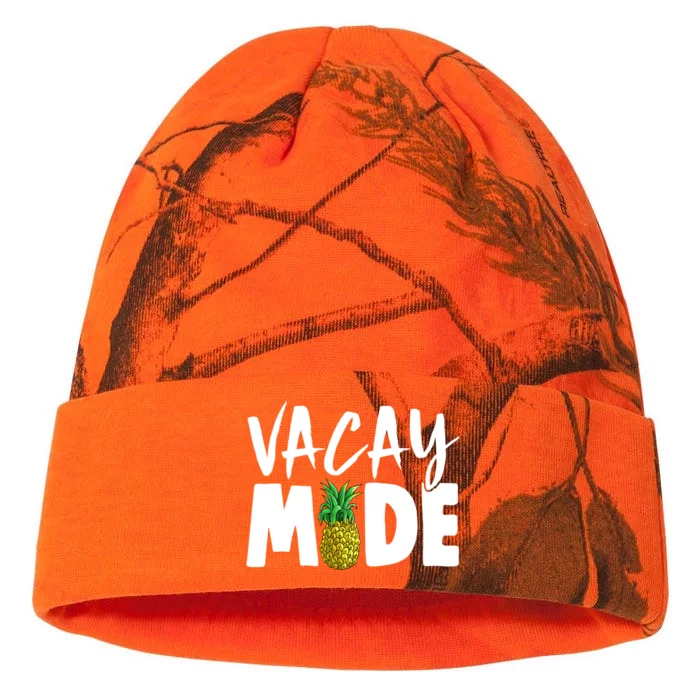 Vacay Mode Tropical Summer Vibes Fruit Gift Kati - 12in Camo Beanie