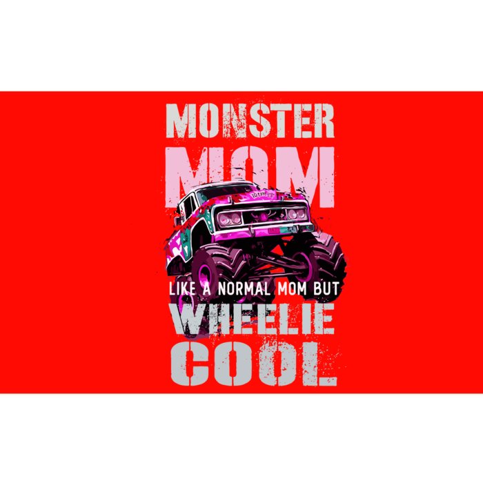 Vintage Monster Truck Mom Like Normal Mama Of Birthday Boy Bumper Sticker