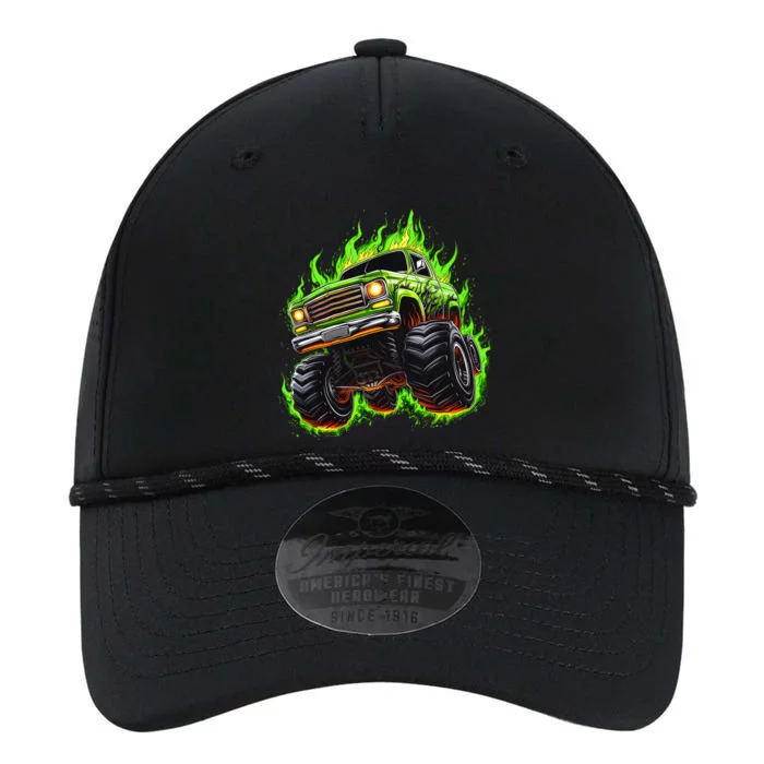 Vintage Monster Truck Sunset Monster Truck Performance The Dyno Cap