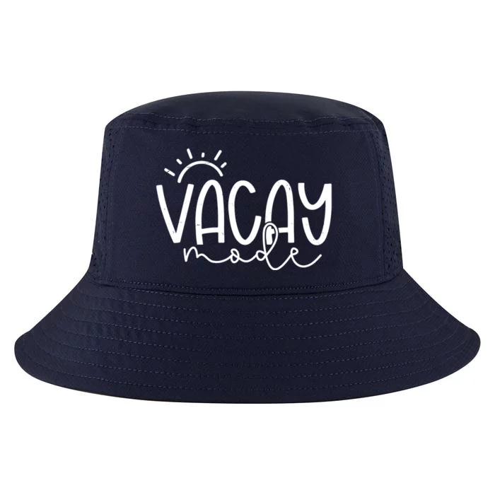 Vacay Mode Tropical Vacation Cool Comfort Performance Bucket Hat