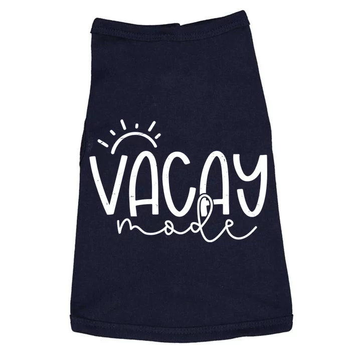 Vacay Mode Tropical Vacation Doggie Tank