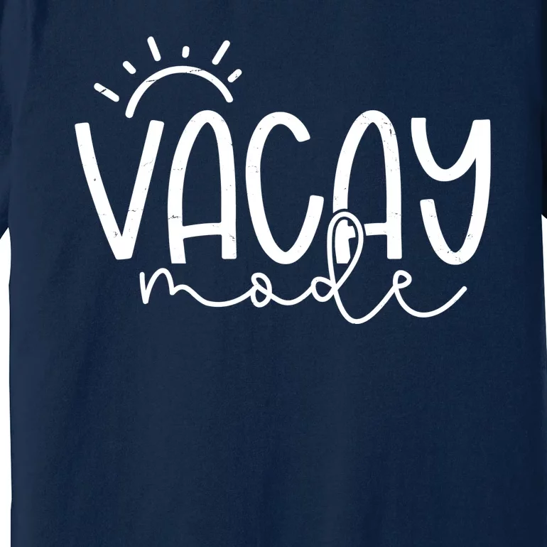 Vacay Mode Tropical Vacation Premium T-Shirt