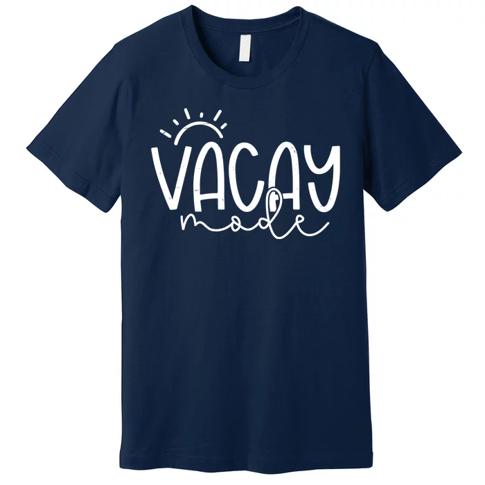 Vacay Mode Tropical Vacation Premium T-Shirt