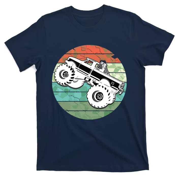 Vintage Monster Trucks T Big Foot Cars Lovers Gift Tee T-Shirt