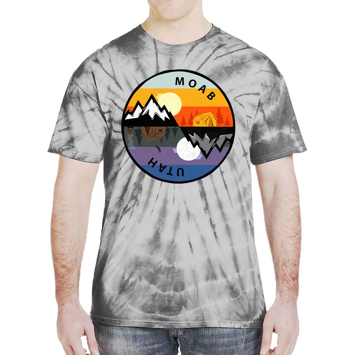 Vintage Moab Utah Retro Souvenir Tie-Dye T-Shirt