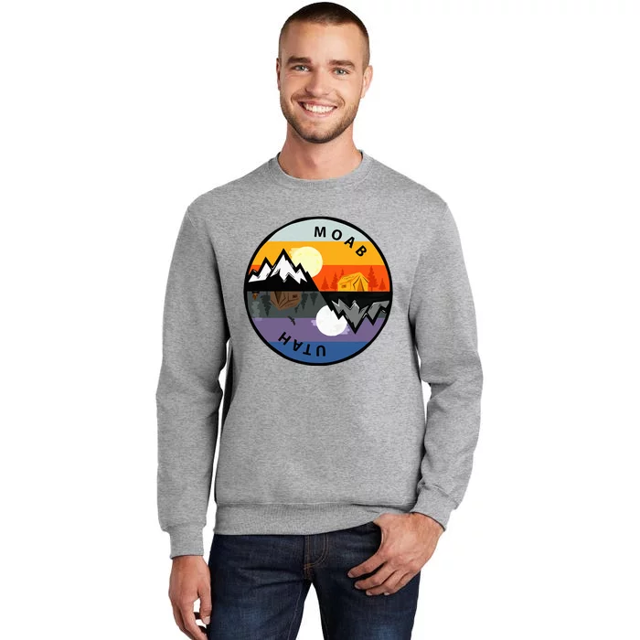 Vintage Moab Utah Retro Souvenir Tall Sweatshirt