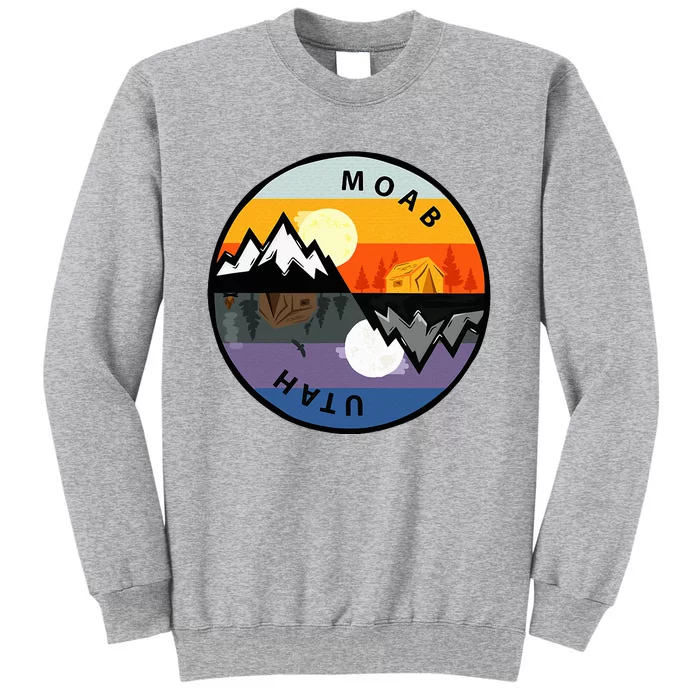 Vintage Moab Utah Retro Souvenir Tall Sweatshirt