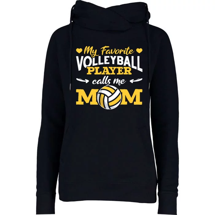 Volleyball Moms Volleyball Mom Life Womens Funnel Neck Pullover Hood