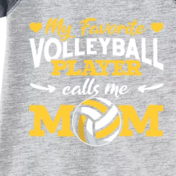 Volleyball Moms Volleyball Mom Life Infant Baby Jersey Bodysuit