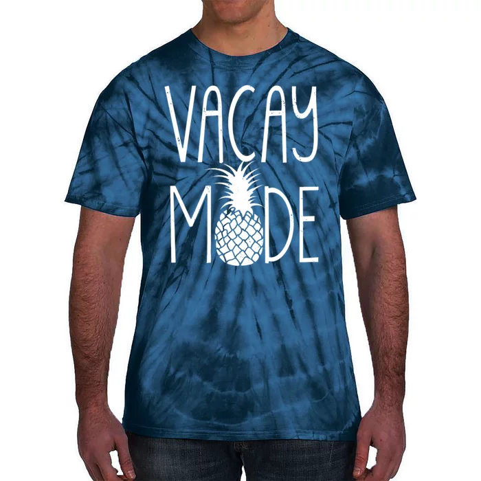 Vacay Mode Vacation Pineapple Tie-Dye T-Shirt