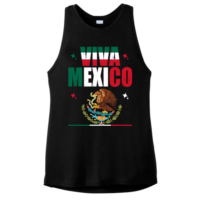 Viva Mexico Ladies Tri-Blend Wicking Tank