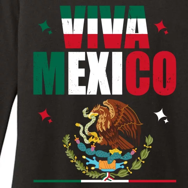 Viva Mexico Womens CVC Long Sleeve Shirt