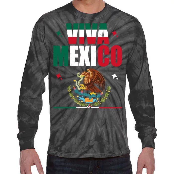 Viva Mexico Tie-Dye Long Sleeve Shirt