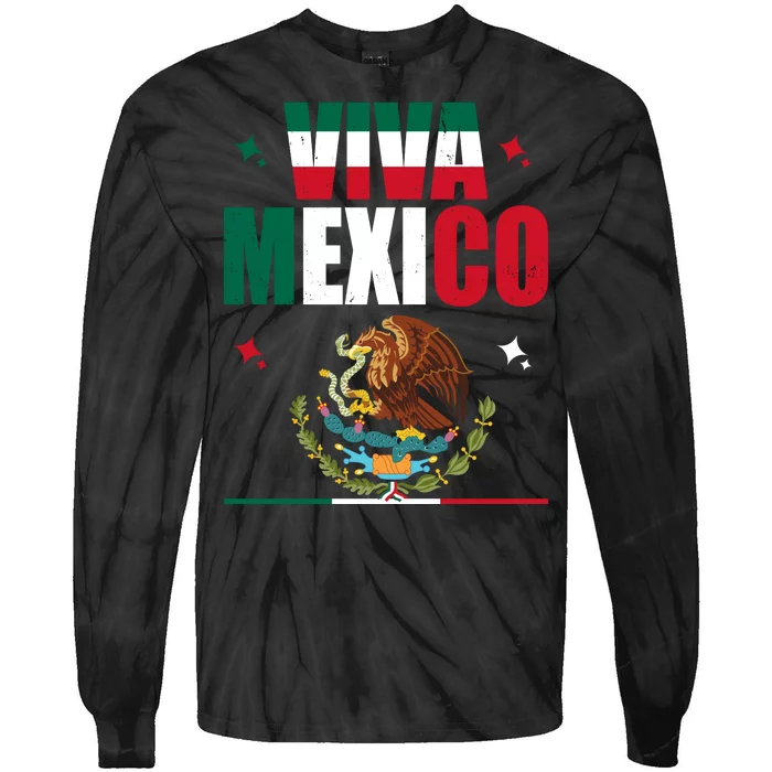 Viva Mexico Tie-Dye Long Sleeve Shirt