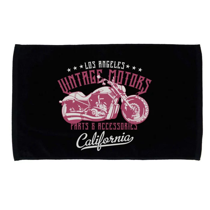 Vintage Motors Microfiber Hand Towel