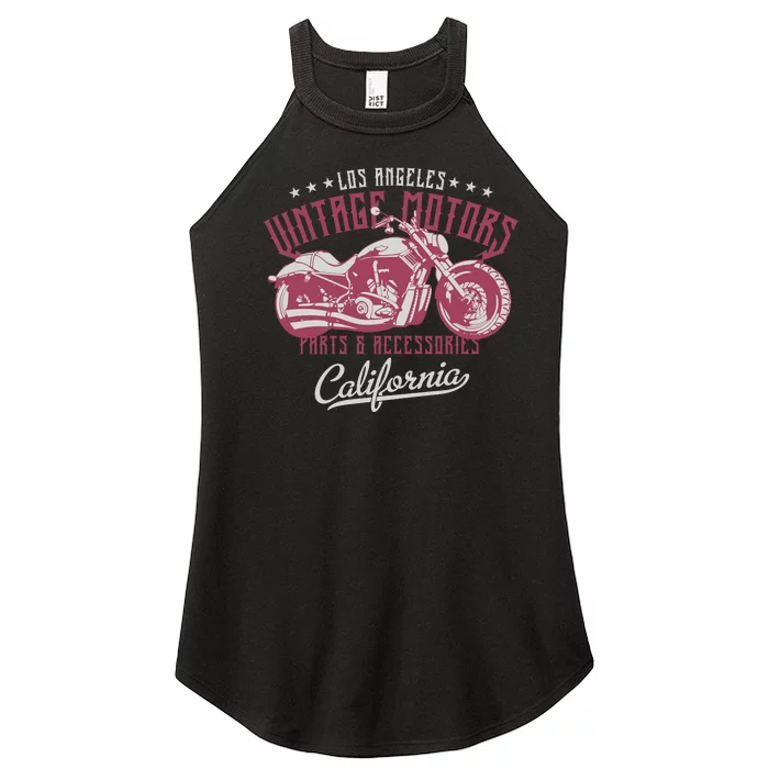 Vintage Motors Women’s Perfect Tri Rocker Tank