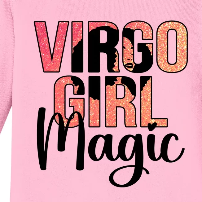 Virgo Magic Virgo Zodiac Sign Virgo Horoscope Gift Baby Long Sleeve Bodysuit