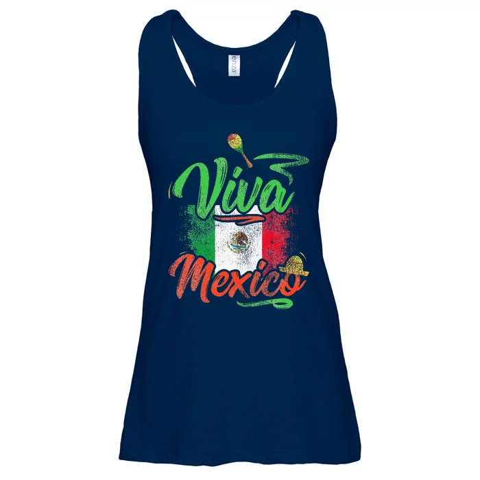 Viva Mexico Ladies Essential Flowy Tank