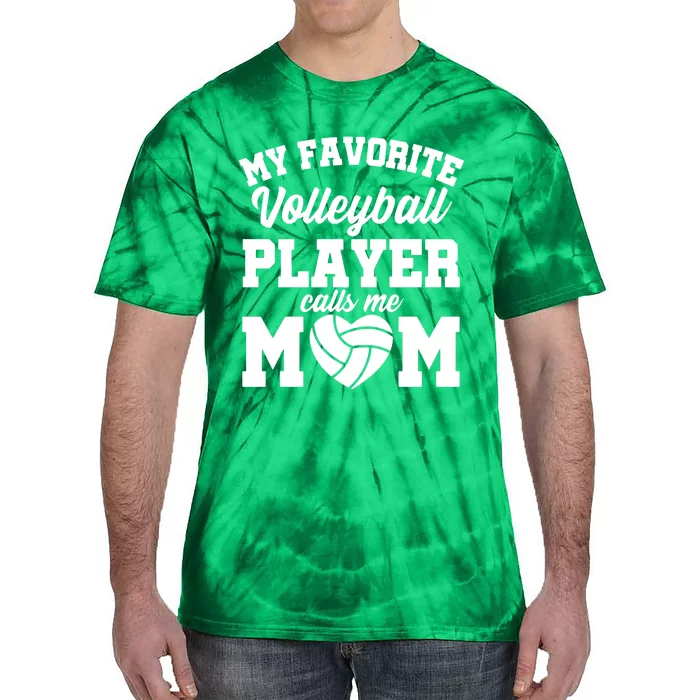 Volleyball Mom Tie-Dye T-Shirt