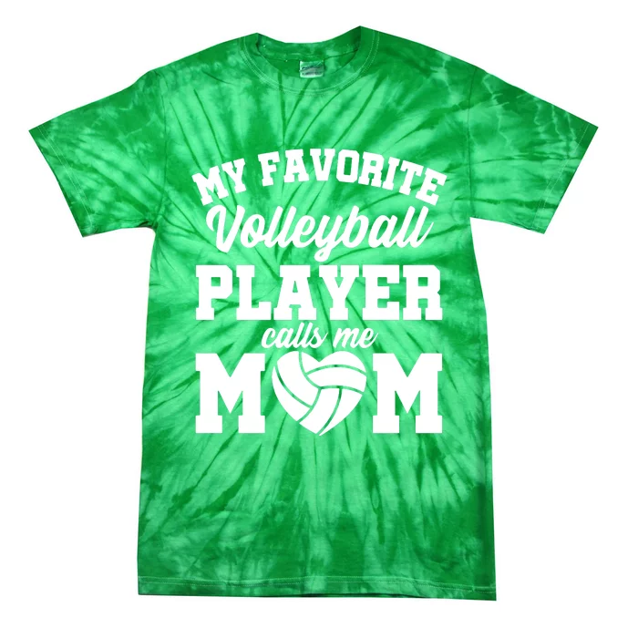 Volleyball Mom Tie-Dye T-Shirt