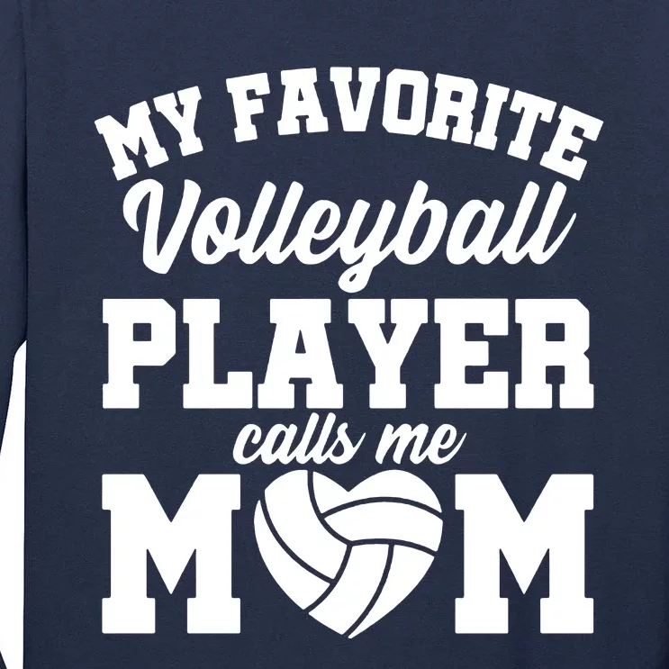 Volleyball Mom Tall Long Sleeve T-Shirt