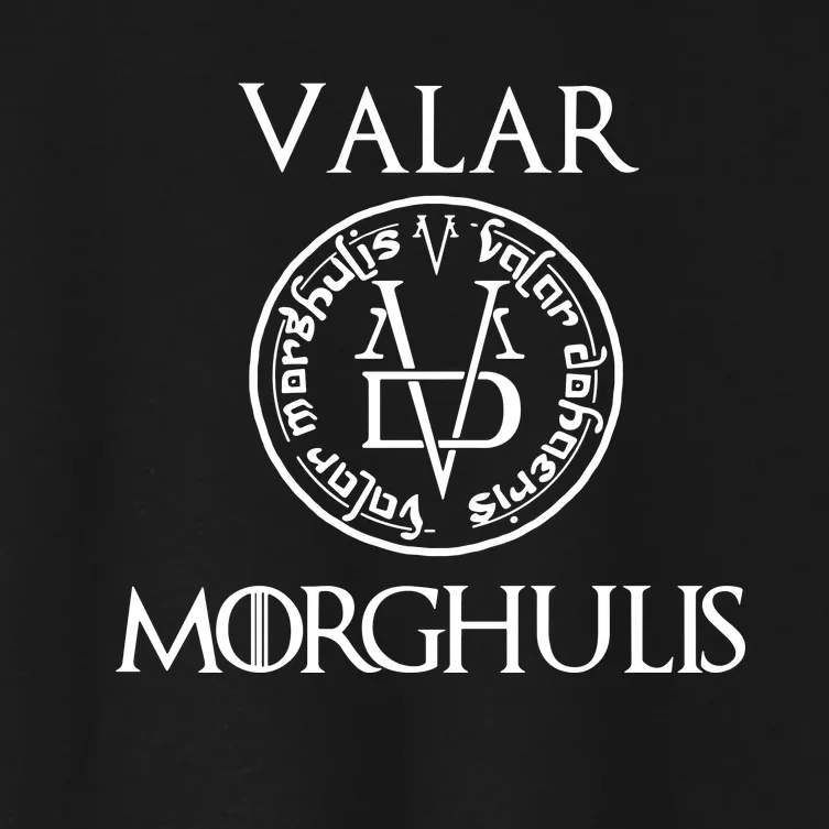 Valar Morghulis Women's Crop Top Tee