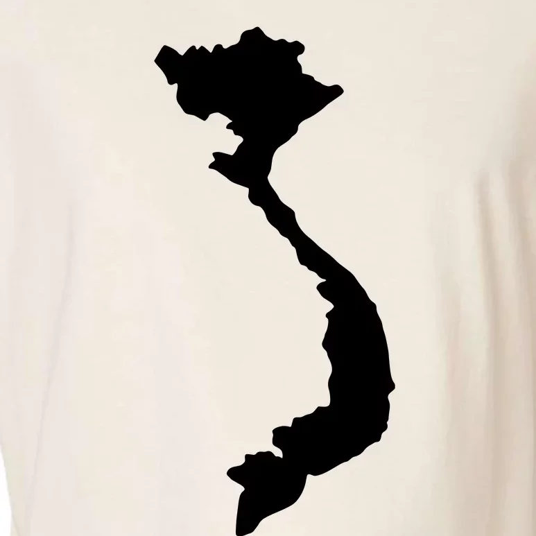 Vietnam Map Garment-Dyed Women's Muscle Tee