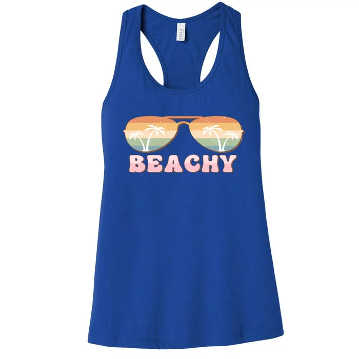 Vacay Mode Vibes Vacation Summer Cruise Getaway Beachy Gift Women's Racerback Tank