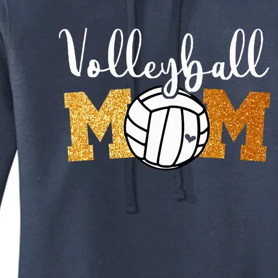 Volleyball Mom Volleyball Game Day Women's Pullover Hoodie