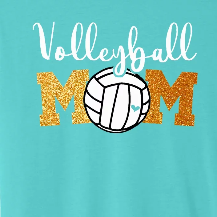 Volleyball Mom Volleyball Game Day ChromaSoft Performance T-Shirt