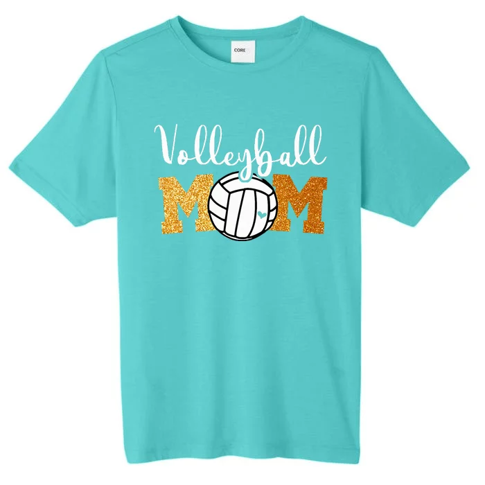 Volleyball Mom Volleyball Game Day ChromaSoft Performance T-Shirt