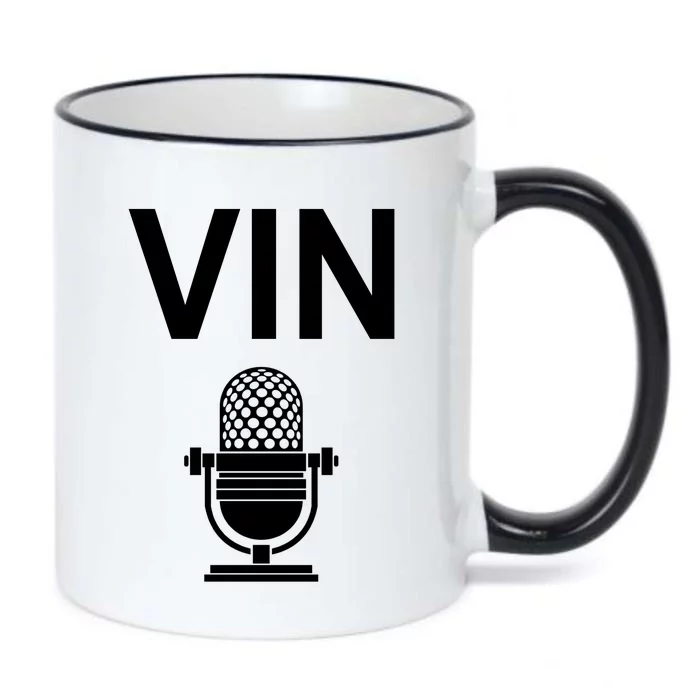 Vin Microphone Black Color Changing Mug