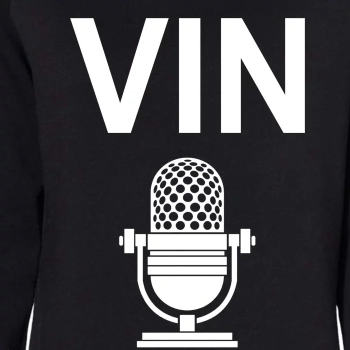 Vin Microphone Womens California Wash Sweatshirt