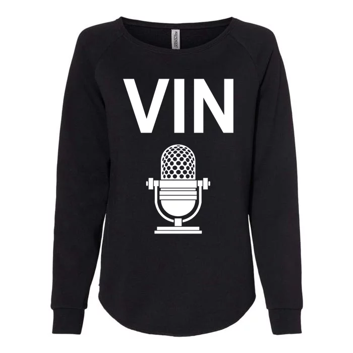 Vin Microphone Womens California Wash Sweatshirt