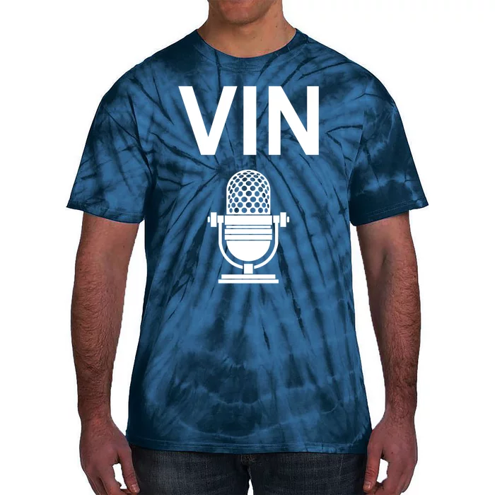 Vin Microphone Tie-Dye T-Shirt