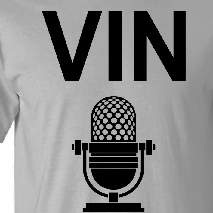 Vin Microphone Tall T-Shirt