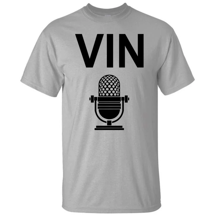 Vin Microphone Tall T-Shirt