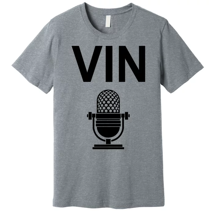 Vin Microphone Premium T-Shirt