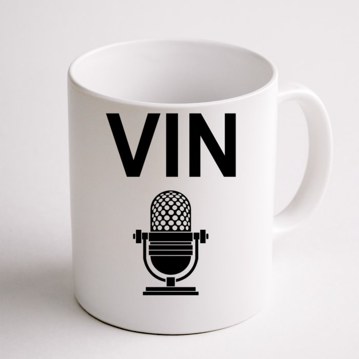 Vin Microphone Front & Back Coffee Mug