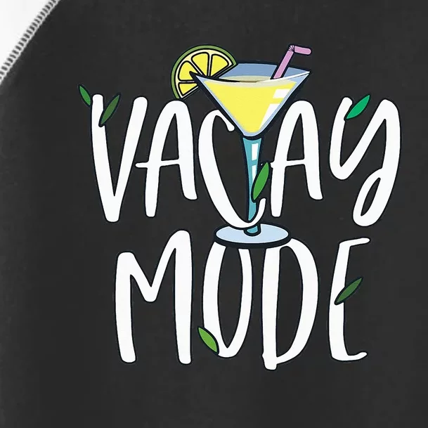 Vacay Mode  Vacation Outfit Cocktail Lover Toddler Fine Jersey T-Shirt